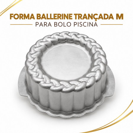 Forma ballerine trançada M