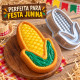 Forma ballerine milho - festa junina