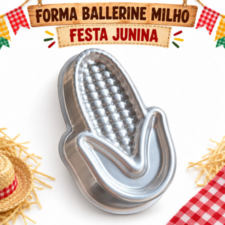 Forma ballerine milho - festa junina