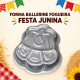 Forma ballerine fogueira - festa junina