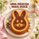 Forma ballerine coelhinho com carinha