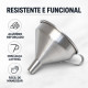 Funil de alumínio