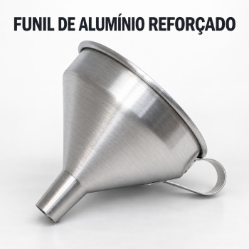Funil de alumínio
