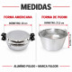 Kit forma de bolo americana + Forma hermética de pudim