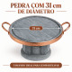 Fondue na pedra
