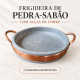 Frigideira de pedra sabão pequena 16 cm