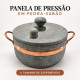 Panela de pressão de pedra sabão