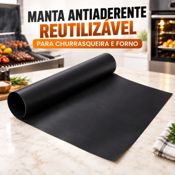 Manta Antiaderente para Churrasco