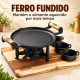 Conjunto fogareiro com molheira Fumil