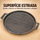 Chapa Redonda Estriada 370