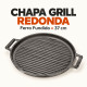 Chapa Redonda Estriada 370