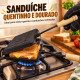 Sanduicheira de ferro para pão de forma