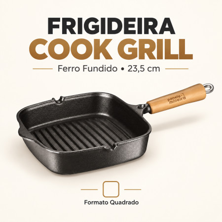 Frigideira Cook Grill Fumil