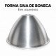 Forma Saia de Boneca