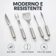 Jogo para churrasco 4 peças mimo style