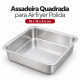 Assadeira Quadrada Polida