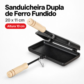 Sanduicheira Dupla de ferro