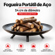 Fogueira Portátil