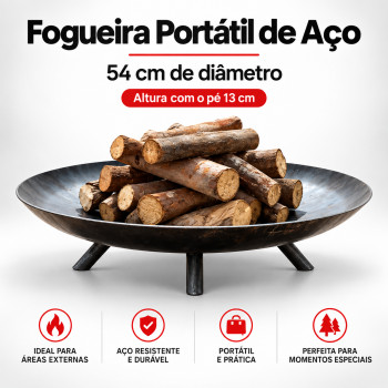 Fogueira Portátil