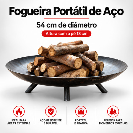Fogueira Portátil
