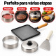 Kit para hambúrguer 4 peças