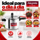Panela de pressão 4,5 litros polida Alegrete