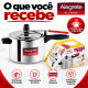 Panela de pressão 4,5 litros polida Alegrete