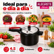 Panela de pressão 4,5 litros antiaderente