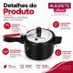 Panela de pressão 4,5 litros antiaderente