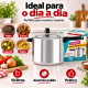 Panela de pressão 10 litros polida
