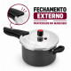 Panela de Pressão 4,5 L Fechamento Externo Antiaderente - Marcolar