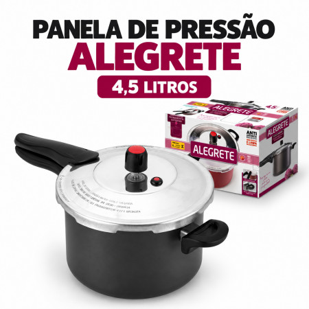 Panela de Pressão 4,5 L Fechamento Externo Antiaderente - Marcolar