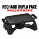 Rechaud Dupla face com alça de silicone preta