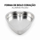 Forma de bolo coração