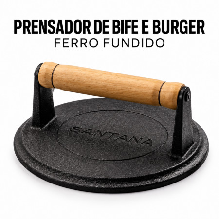Prensador de bife burguer