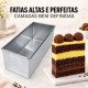 Forma para bolo Fatia Perfeita - Slice Cake