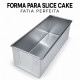 Forma para bolo Fatia Perfeita - Slice Cake