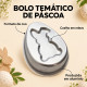 Forma de bolo ovo coelho