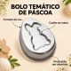 Forma de bolo ovo coelho