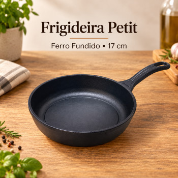 Frigideira Petit de ferro fundido - 17 cm