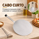 Pá de pizza alumínio pequena