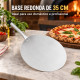 Pá de pizza alumínio pequena