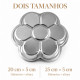 Forma de bolo Flor M