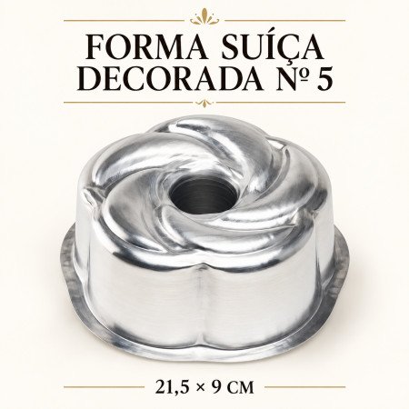 Forma Suiça Decorada N°5