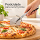 Cortador de pizza Slim em aço inox