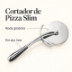 Cortador de pizza Slim em aço inox