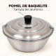 Forma de pudim 22 com tampa