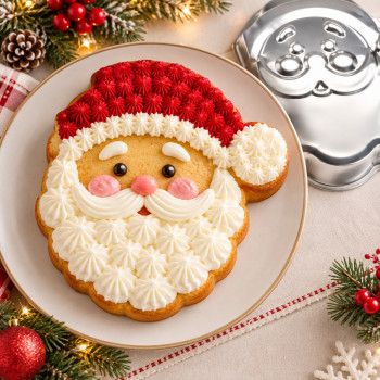 Forma de Bolo Papai Noel – 2 Tamanhos