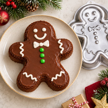 Forma boneco de natal média