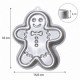 Forma boneco de natal média